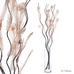 Сухоцвет набор 5 штук 155 см Перо павлина / F713-33 /уп 100/ - Галеонтрейд фото 3