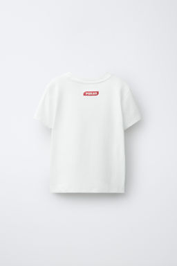 CAMISETA ESTAMPADO FOTOGRAF?A PUKAS SURF / Blanco