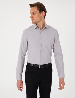Gri Slim Fit Uzun Kollu Arm_rl_ G_mlek - Pierre cardin фото 3