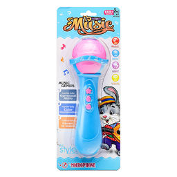 Микрофон с кнопками пианино на листе