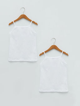 Kare Yaka Basic Ask?l? K?z ?ocuk Atlet 2li