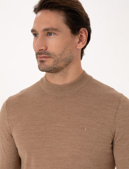 Camel Slim Fit Basic Kazak - Cacharel фото 2