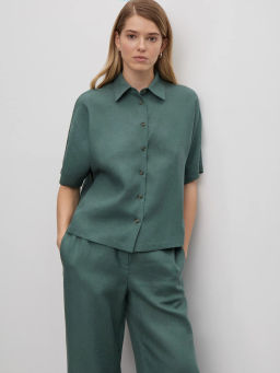 ЕМКА / Рубашка с коротким рукавом - Emka фото 3