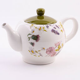 60247 Заварочный чайник с крышкой 950мл Розовый сад доломит LR (х16)