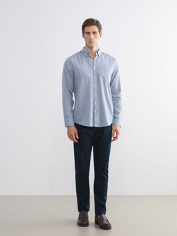 Regular Fit Uzun Kollu Arm?rl? Erkek G?mlek