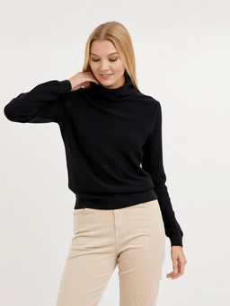 водолазка женская хлопковая свободного кроя - Glenfield фото 4