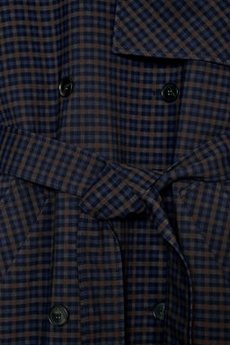 CHECK TRENCH COAT ZW COLLECTION LIMITED EDITION - Zara фото 12