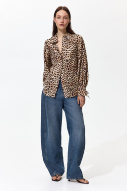 Camisa con mangas globo - H&m фото 3