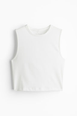 Top de deporte cropped en DryMove - H&m фото 8