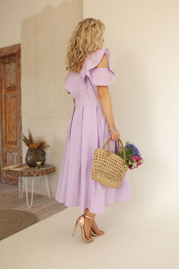 Платье AMORI 9582 лаванда  фото 5