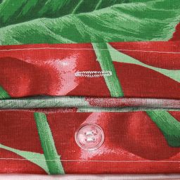 Пододеяльник на пуговицах Евро Макси Коллекция Лето. Вишня 240х215см, бязь Комфорт 121г/м2, хлопок 100%, упаковка классическая ПВХ 28х41см, Домашняя мода (Россия)  фото 4