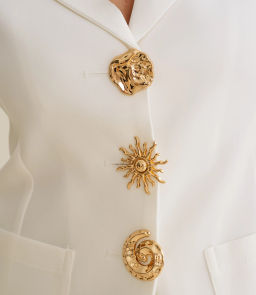 Жакет #КТ8067, белый - Dommod фото 5