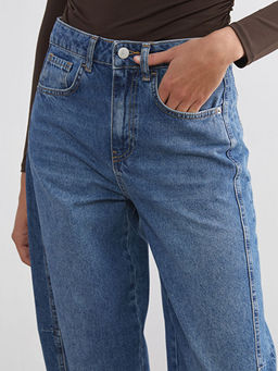 Balloon Fit Kad?n Jean Pantolon