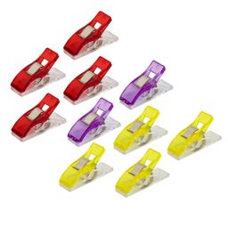 Gamma QC-02 Клипсы для фиксации сталь пластик 2.6 см 10 шт в блистере