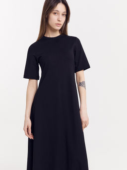 Платье женское в черном цвете черный 152630 - Mark formelle фото 4