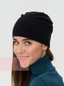 Шапка женская 5232-8436. 9500 чёрный