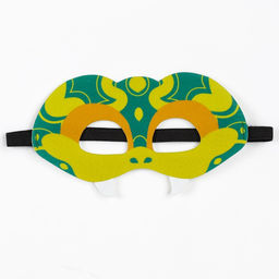 Карнавальный костюм «Прикольная Змея», накидка, маска, зелёный