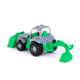 Силач, трактор-экскаватор - Полесье фото 2