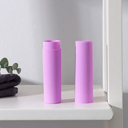 Цена за 2 шт. Футляр для зубной щётки и пасты Доляна, 20 см, цвет МИКС фото 16