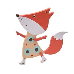 Елочные игрушки ручной работы - Лиса Фигуристка 310-2 - Idh фото 2