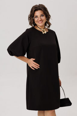 Платье ANELLI 1792 лепесток черной мальвы