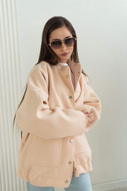 Бомбер Тайла (персиковый) - Nadi bordo фото 3