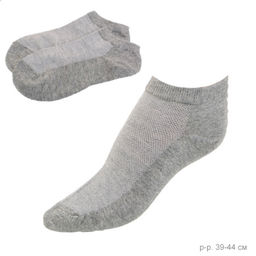 Носки мужские р. 39-44 набор 12 штук / D566 /уп 30/100/серые