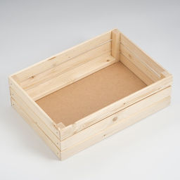Ящик для хранения вещей, 50×35×15 см, деревянный, стеллажный, «Добропаровъ»