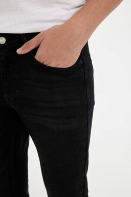 Джинсовые брюки скинни Carlo очень узкого кроя с нормальной талией и очень узкими штанинами - Defacto фото 5