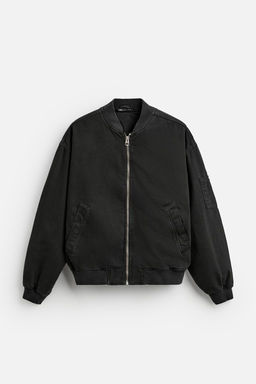COTTON BOMBER JACKET - Zara фото 14