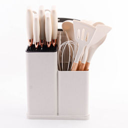 24-03-TM Набор кухонных принадлежностей на подставке силикон/пластик (х12) - Mayer&boch фото 2