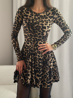 Платье Опра (леопардовый) - Nadi bordo фото 6