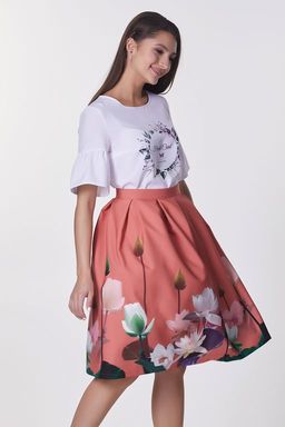 VALENTINA Юбка Ника №12 (цветы)  фото 4