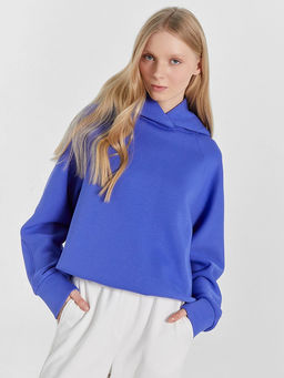 Худи женское фиолетовое сирень 122745 - Mark formelle фото 7