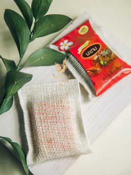 Спа-мыло в Мочалке из Люфы Тамаринд PANATIP 75 гр - Тайская лавка фото 2