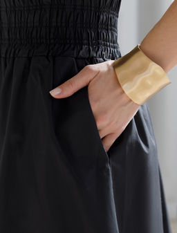 Юбка из легкого хлопкового поплина - Vilatte фото 3