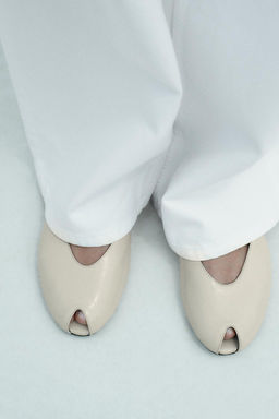 OPEN-TOE SLINGBACK SHOES - Zara фото 2