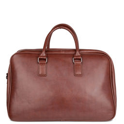 673 brown, мужская дорожная сумка из экокожи Barcelo Biagi
