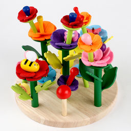 Развивающая игра Цветочная клумба 19 ? 20,5 ? 6,5 см - Simaland фото 4
