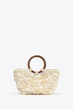 PEARLESCENT APPLIQU_ BAG - Zara фото 2