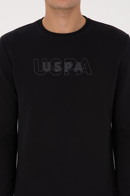 Erkek Siyah Sweatshirt