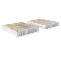 Цена за 5 шт. Тетрадь общая ученическая ErichKrause Russian Folk, Физика, 48 листов, клетка, крафт-картон  фото 4