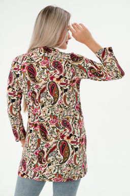 Туника женская из масла Сальма огурцы - Амадэль фото 12