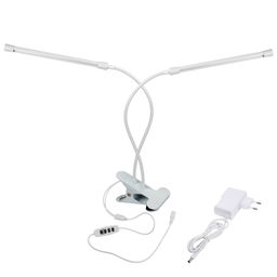 ULT-P33-15W/SPLE/TM IP40 WHITE Светильник для растений светодиодный с таймером, на прищепке. Спектр для фотосинтеза. TM Uniel