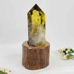 Кристалл из Цитрина на подставке