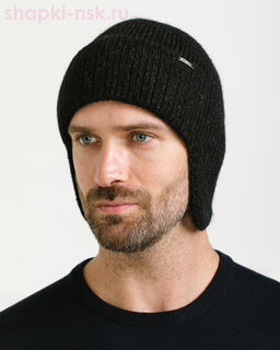 236 T Ушанка мужская флис (56-58)