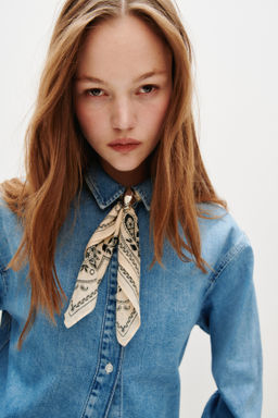 Camisa denim oversize - H&m фото 2