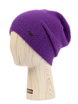 Шапка жен. виск+хл+эл LB-N88035 purple