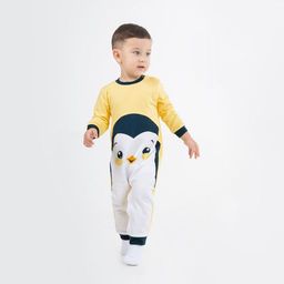 CRB wear/CWNB 90051-30-289 Комбинезон для мальчика, светло-желтый/Ex.Cherubino