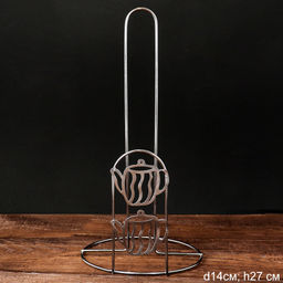 Держатель для бумажных полотенец металл Чайничек / BT-130 /уп 300/ - Галеонтрейд фото 3